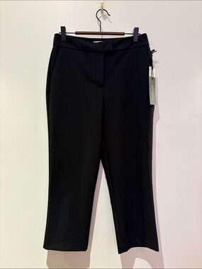 Black Women's Classic Straight Pants